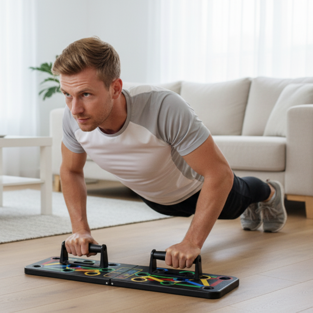 PushZone - Color-Coded Push-Up Board