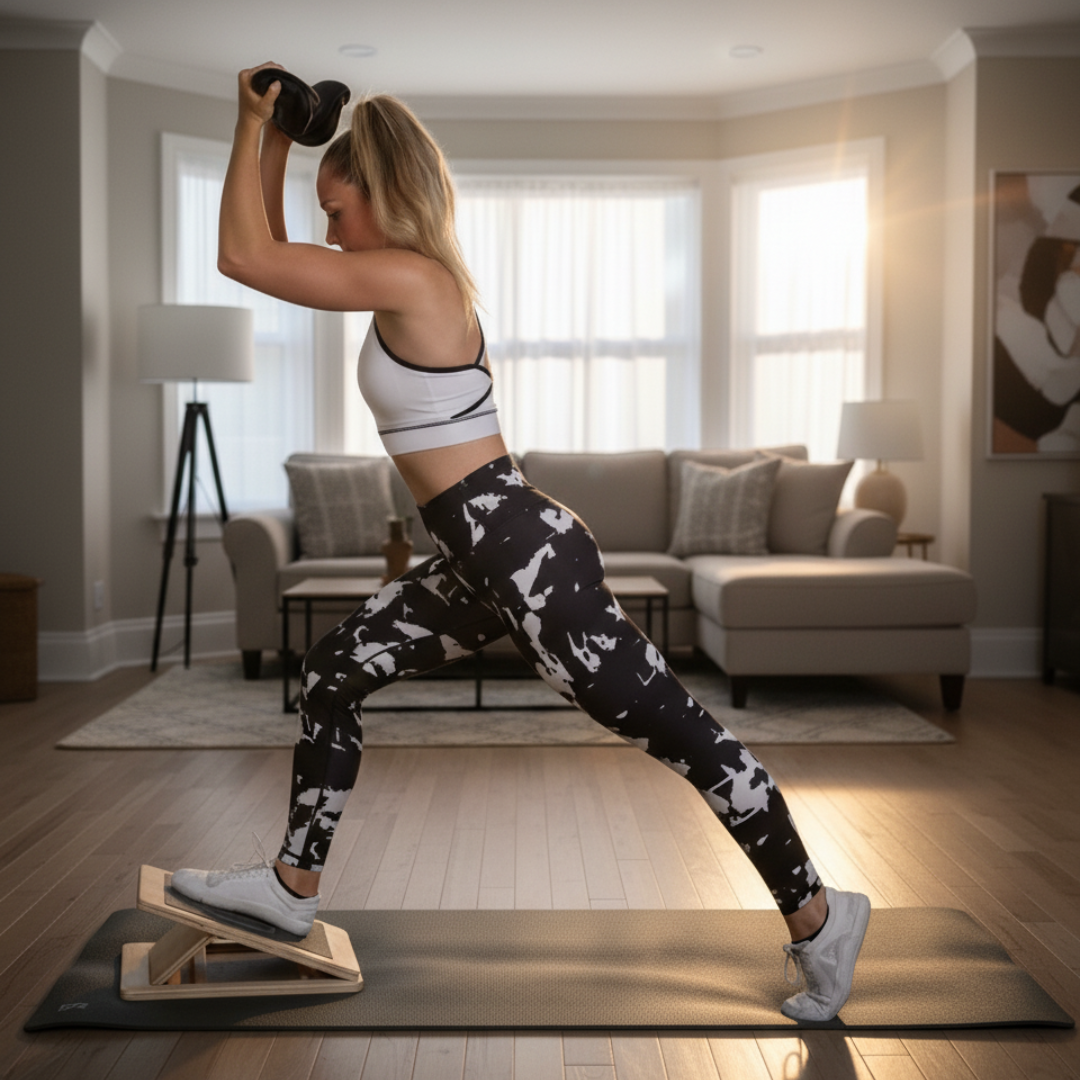 FlexiSlope - Adjustable Wooden Calf Stretching Board