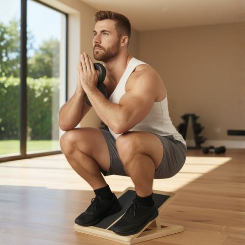 FlexiSlope - Adjustable Wooden Calf Stretching Board